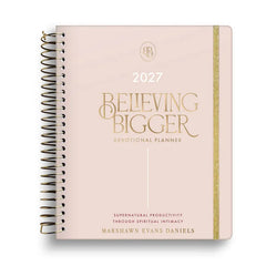Marshawn Evans Daniels Believing Bigger 18-Month Devotional Planner for '26-'27