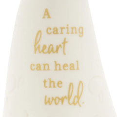 A Caring Heart Mini Angel Figurine, 3.8"
