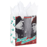13" A Christmas Storyâ„¢ Merwwy Chwithmuth! Large Gift Bag With Tissue Paper