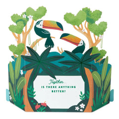 A Couple of Lovebirds 3D Pop-Up Love Card