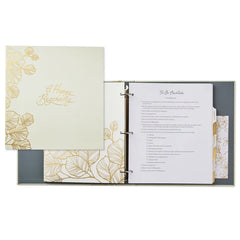 A Happy Beginning Wedding Planner 3-Ring Binder