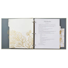 A Happy Beginning Wedding Planner 3-Ring Binder