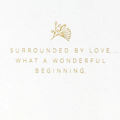 Surrounded By Love Wedding Card