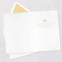 Surrounded By Love Wedding Card