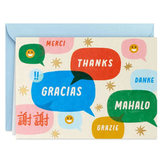 A World of Thanks Boxed Blank Thank-You Notes, Pack of 10