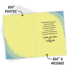 Friends As Family Custom Friendship Card