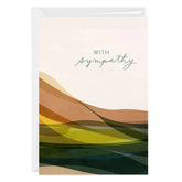 Sending Care and Comfort Custom Sympathy Card