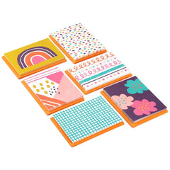 Abstract Doodles and Dots Boxed Blank Note Cards, Pack of 48