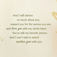 Our Life Is So Full Anniversary Card for Wife