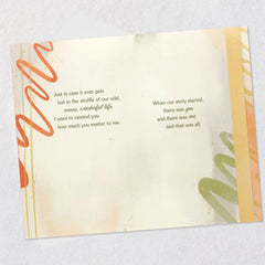 Our Life Is So Full Anniversary Card for Wife