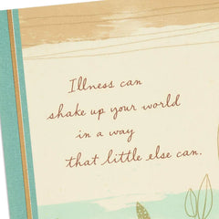 Positive Thoughts and Prayers Get Well Card