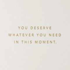 Be Kind to Yourself Support Card