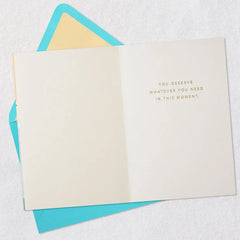 Be Kind to Yourself Support Card