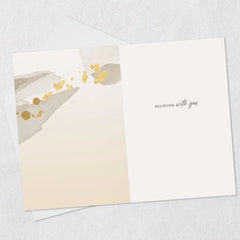 Believing With You Encouragement Card