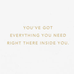 ArtLifting Stay True to You Encouragement Card