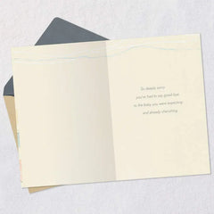 They'll Always Be Loved Sympathy Card for Loss of Baby
