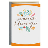 Season's Blessings Thanksgiving Card