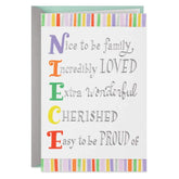 Really Loved a Lot Birthday Card for Niece