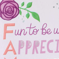 So Glad We're Family Birthday Card