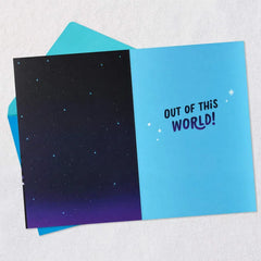 Out of this World Half Birthday Card for Kid
