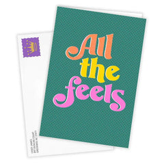 Retro All the Feels Custom Card