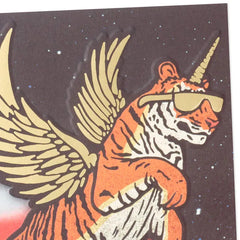 Almost Too Awesome Flying Tiger Card