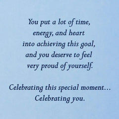 You Deserve to Feel Proud American Citizenship Congratulations Card