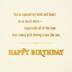 So Impressed By You Birthday Card for Son