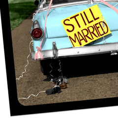 A Marriage With a Little Mileage Funny Anniversary Card