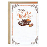 A Season Filled With Blessing Thanksgiving Card
