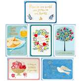 Peace and Blessings Assorted Rosh Hashanah Cards, Pack of 24