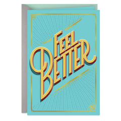 Sending Caring Thoughts Your Way Get Well Card