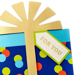 Assorted All-Occasion Handmade Greeting Cards in Black Scattered Dot Organizer