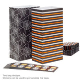 You've Been Booed 30-Pack Halloween Paper Goodie Bags With Stickers