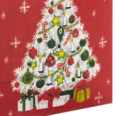 9.6" Retro Fun 3-Pack Medium Christmas Gift Bags With Tissue Paper Assortment
