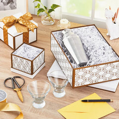 Assorted Nesting Boxes 3-Pack With Shredded Paper Filler