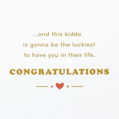 In Your Aunt Era New Baby Card