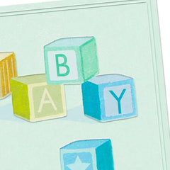 He'll Make This World a Great Place New Baby Boy Card