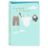 An Itty-Bitty Wish Baby Shower Card