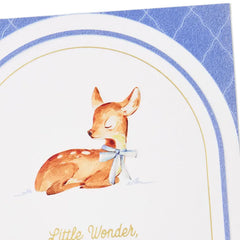 Little Wonder, Big Love New Baby Boy Card