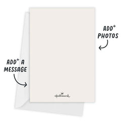 Elegant Baby's Breath Flat Wedding Invitation