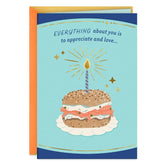 You're Schmearly Awesome Birthday Card