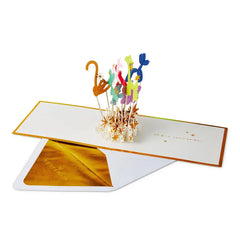 Balloon Party Animal Pop-Up Birthday Card