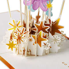 Balloon Party Animal Pop-Up Birthday Card