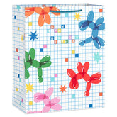 13" Happy Birthday Balloon Animals Large Gift Bag