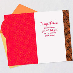 Movin' On Up Funny Birthday Card