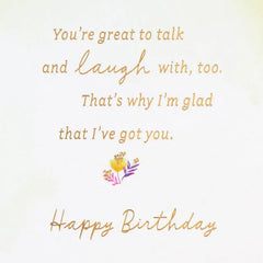 You Care and Give Like a Mom Birthday Card for Aunt