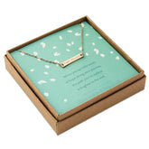 Hope Blooms Gold Metal Necklace