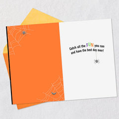 Catch All the Fun Halloween Card for Grandson