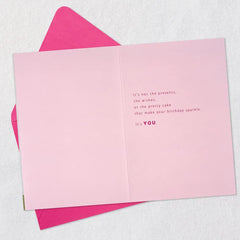 You Make Your Birthday Sparkle Birthday Card